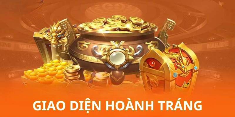 Giao diện game quay hũ đổi thẻ cào rất hoành tráng